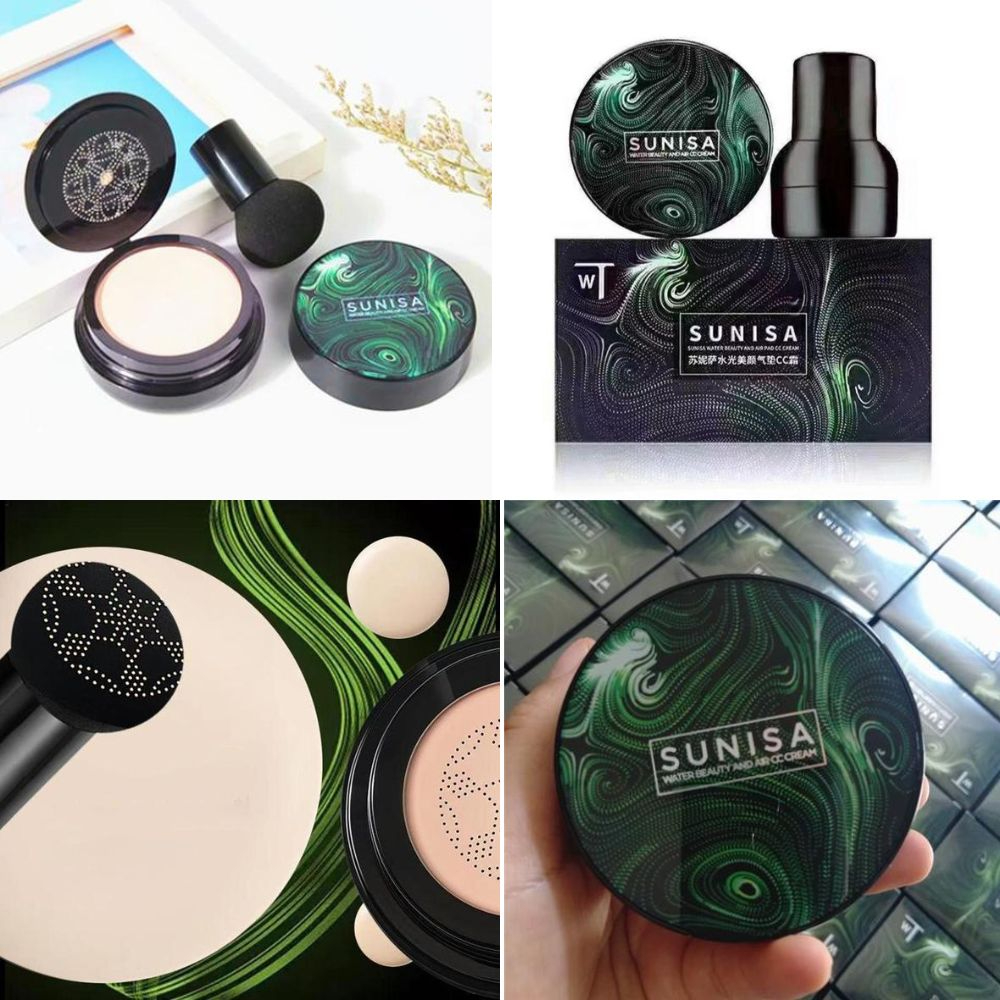 SUNISA 3-in-1 Air Cushion CC & BB Cream - Image 3