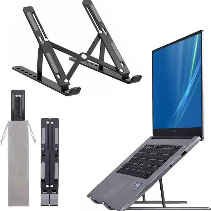 Premium Aluminum Foldable Laptop Stand - Image 5