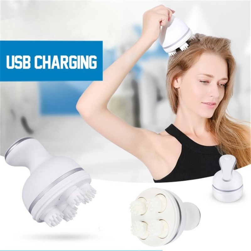 Electric Scalp Massager with 4 Clusters - Image 9