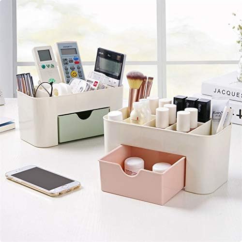 Plastic Makeup Organizer with Drawer - Image 5