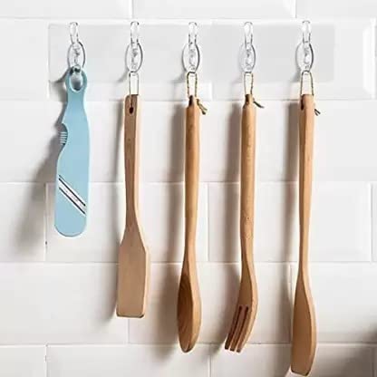 6-in-1 Heavy-Duty Self-Adhesive Wall Hooks - Image 2