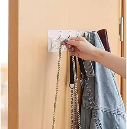 6-in-1 Heavy-Duty Self-Adhesive Wall Hooks - Image 4