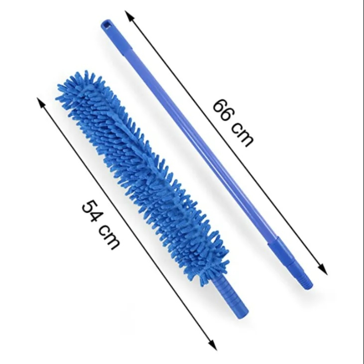Flexible Micro-Fiber Duster With Telescopic Stainless Steel Handle