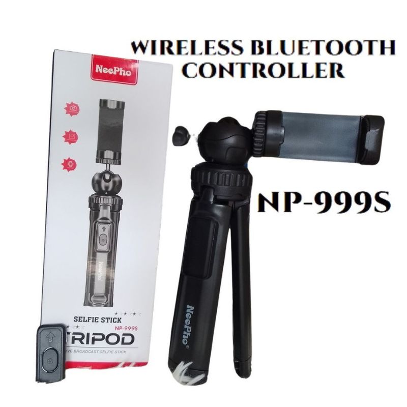 NeePho NP-999s 2-in-1 Selfie Stick & Tripod - Image 4