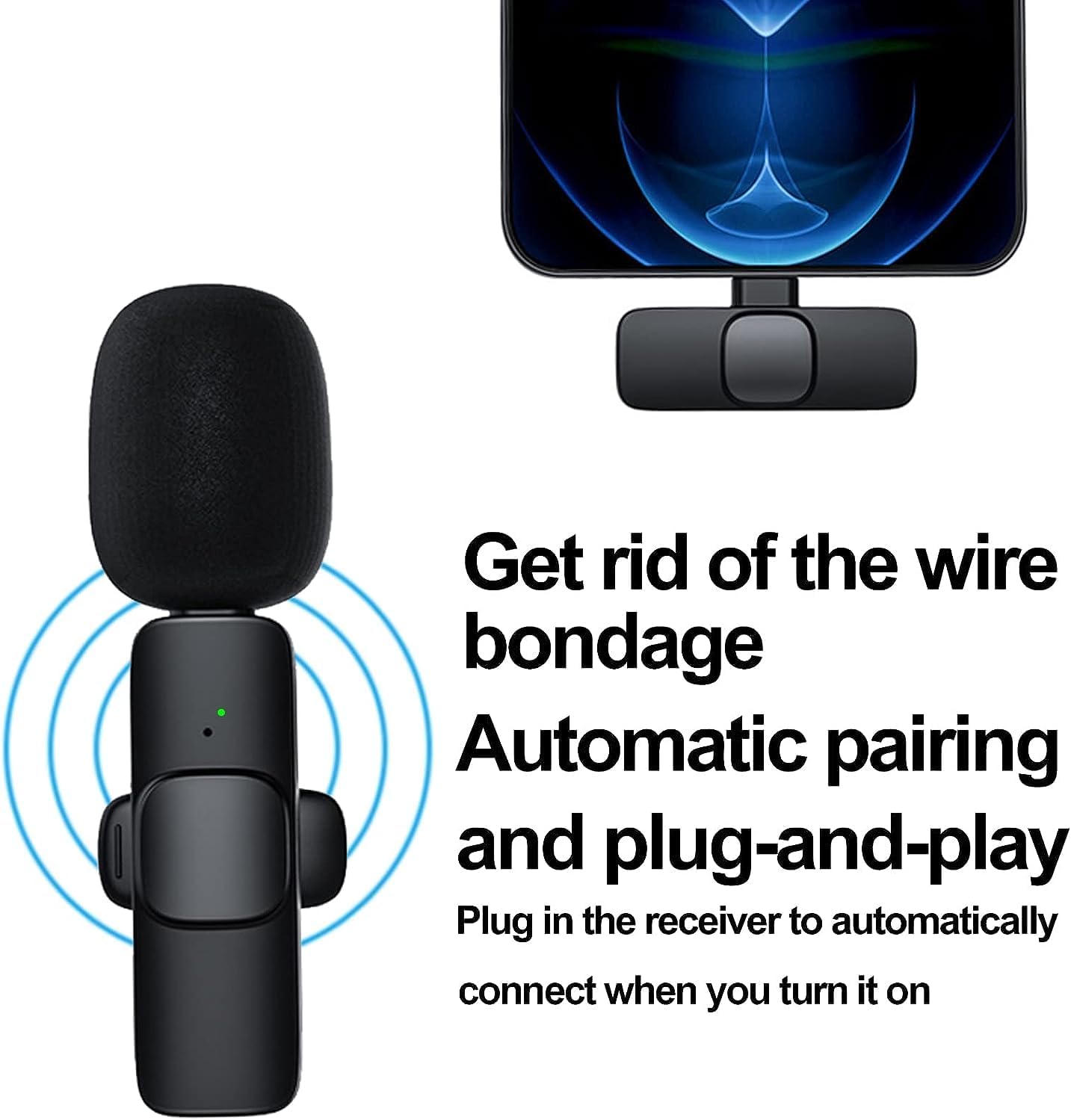 K9 Dual Wireless Lavalier Microphone - Image 6