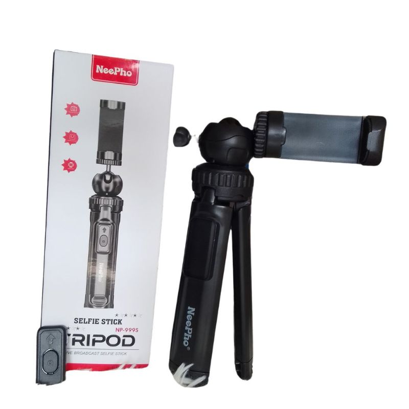 NeePho NP-999s 2-in-1 Selfie Stick & Tripod - Image 2
