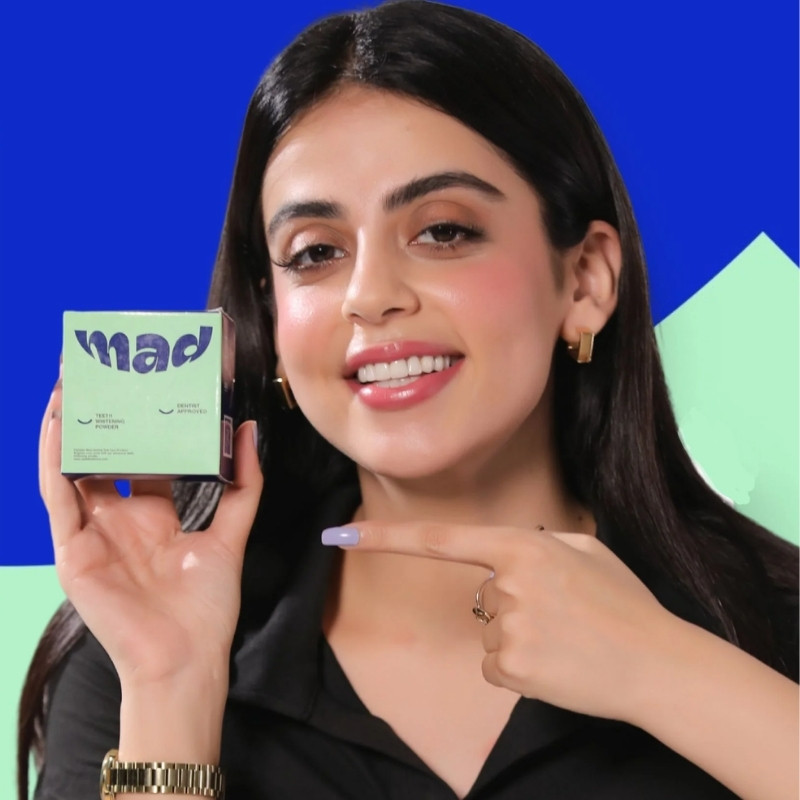 Mad Dental Care Teeth Whitening Powder