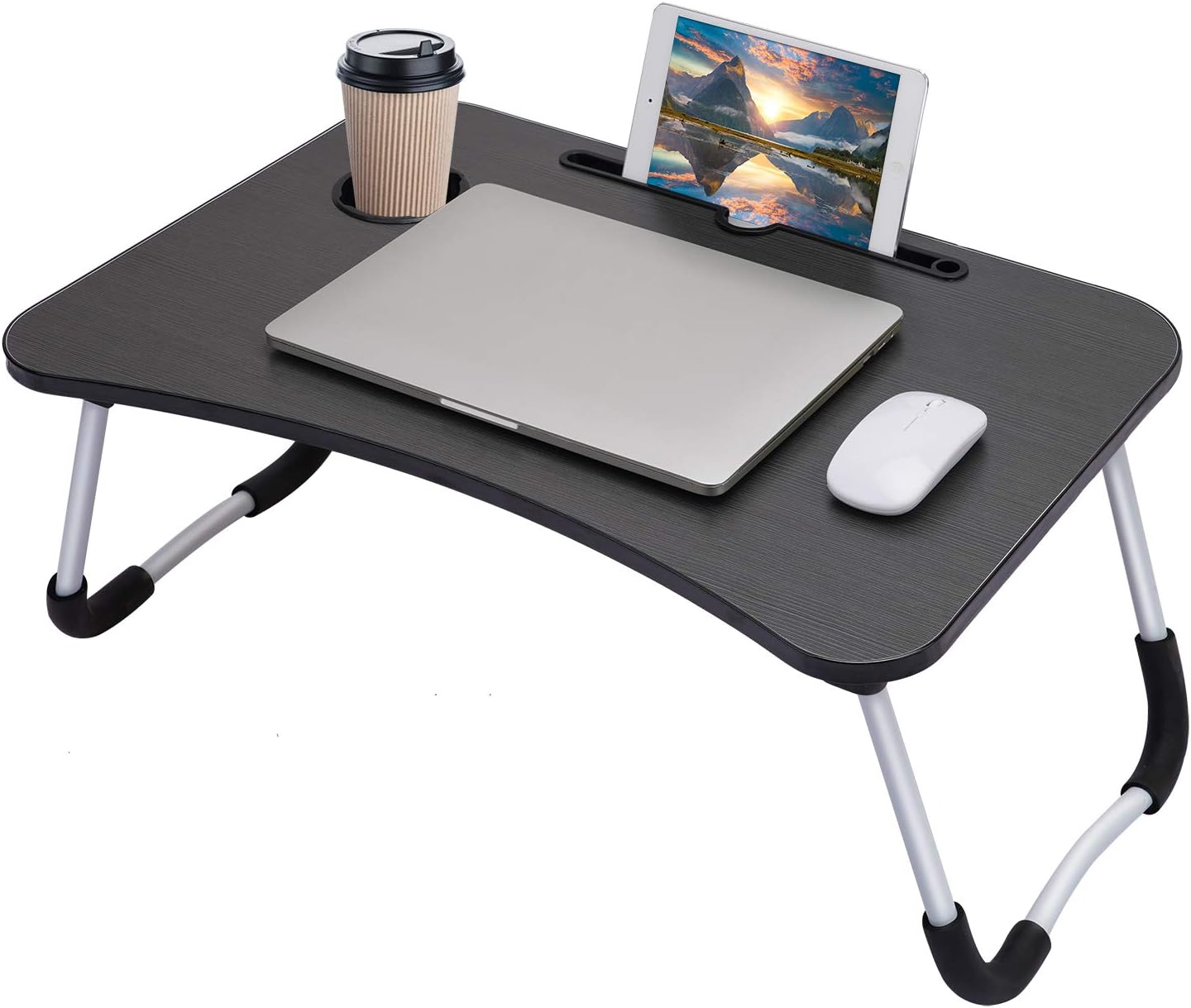 Laptop Table | Black Color | Foldable Legs - Image 4