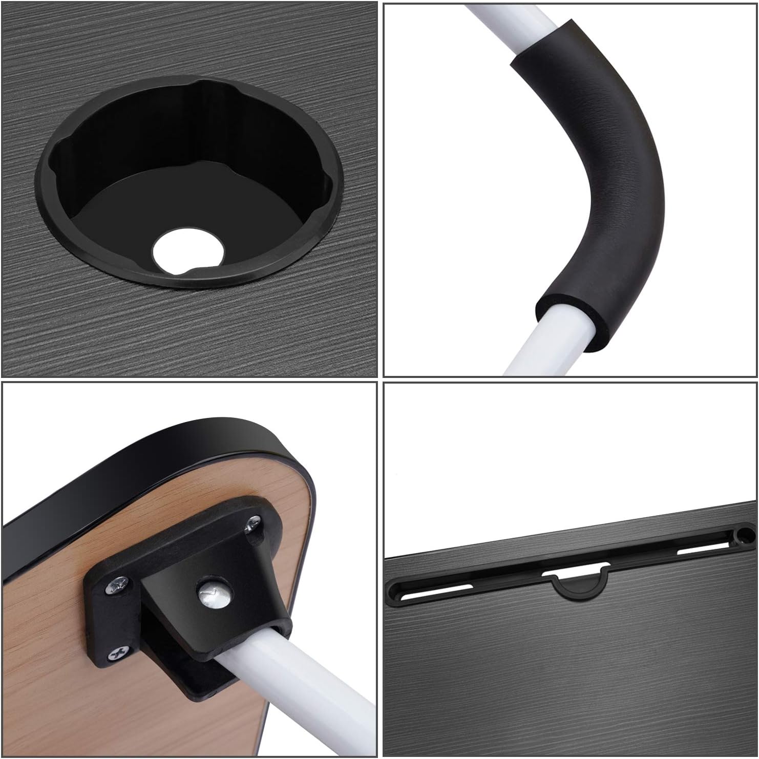 Laptop Table | Black Color | Foldable Legs - Image 3