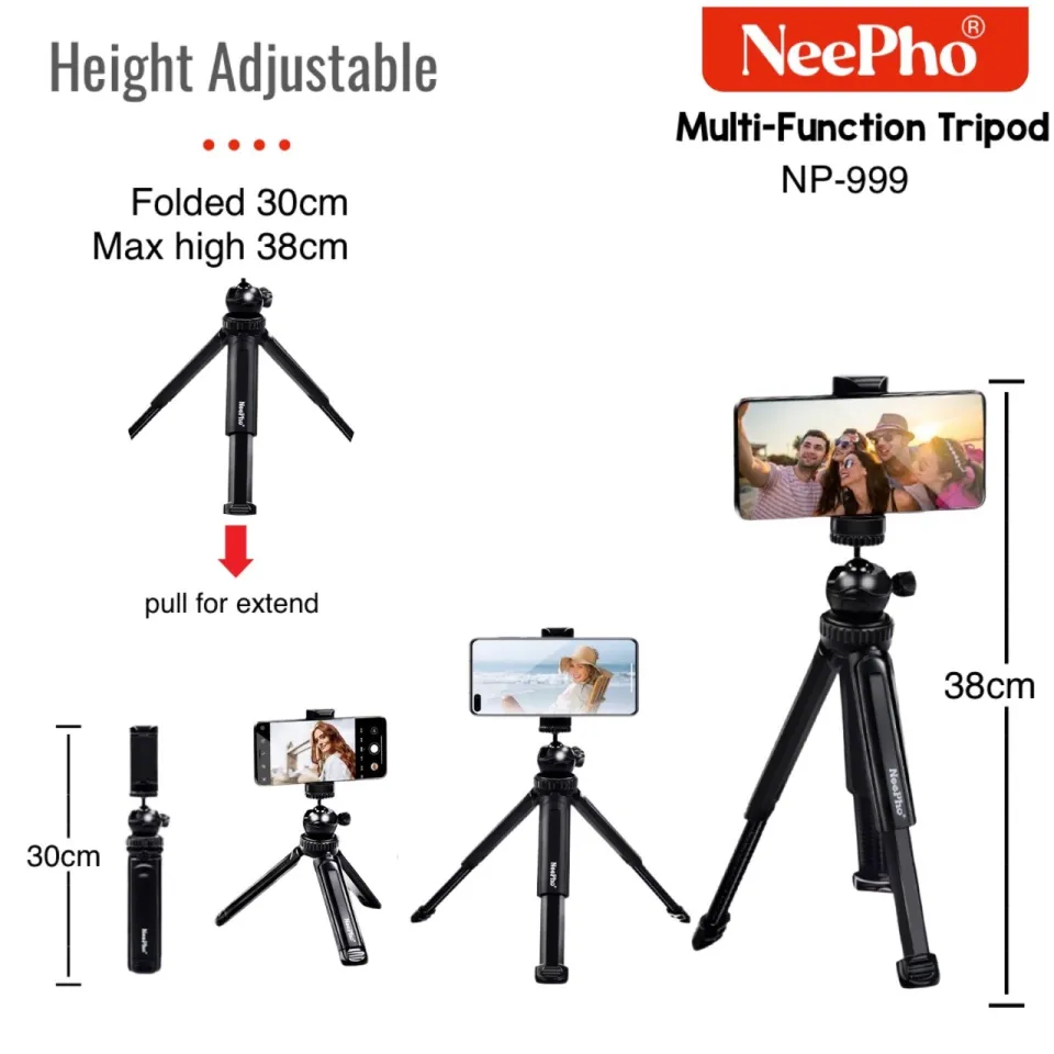Nepho NP-999 2-in-1 Tripod - Image 5