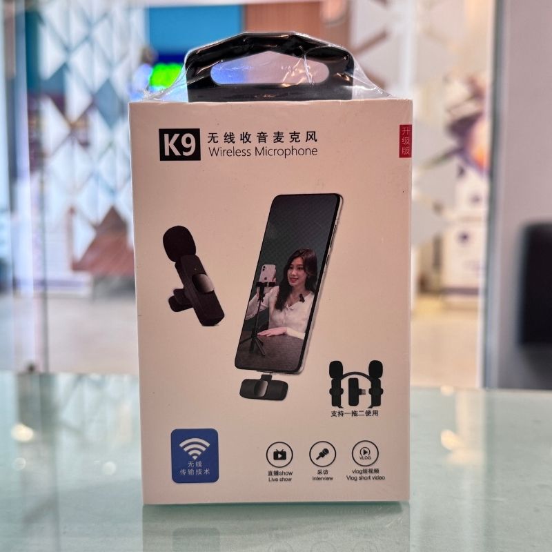 K9 Dual Wireless Lavalier Microphone