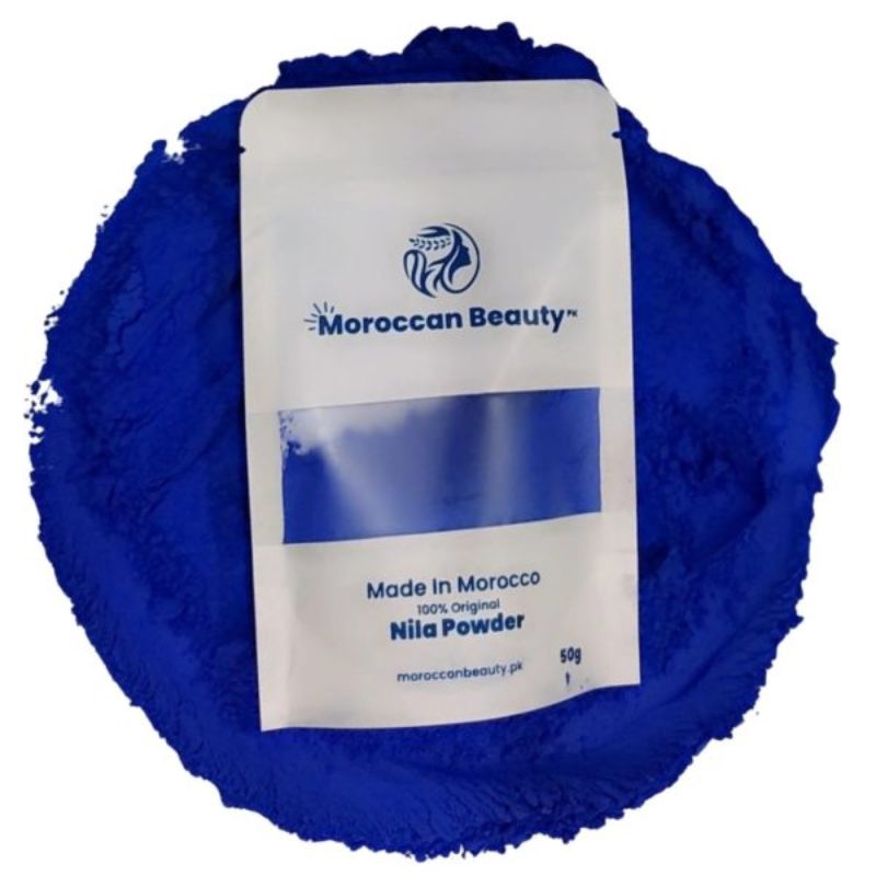 Moroccan Beauty Blue Nila Powder 50g - Image 2