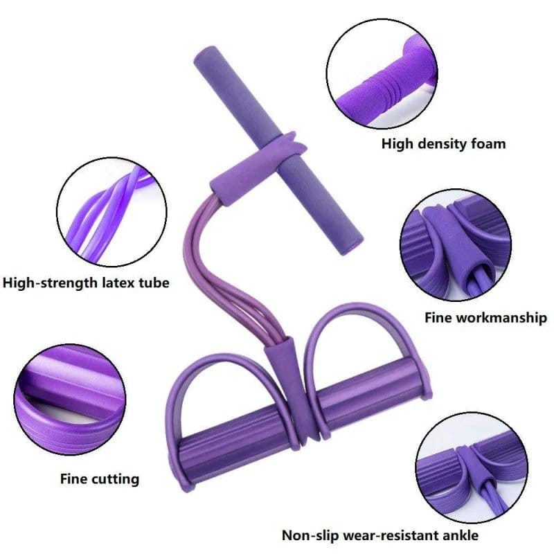 Tummy Trimmer Foot Pedal Resistance Band - Image 2