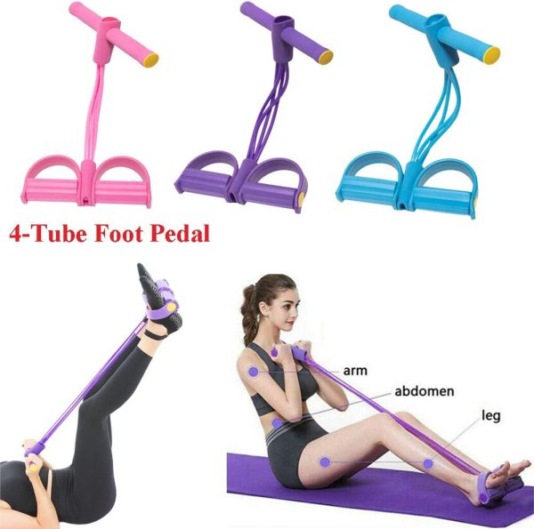 Tummy Trimmer Foot Pedal Resistance Band - Image 8