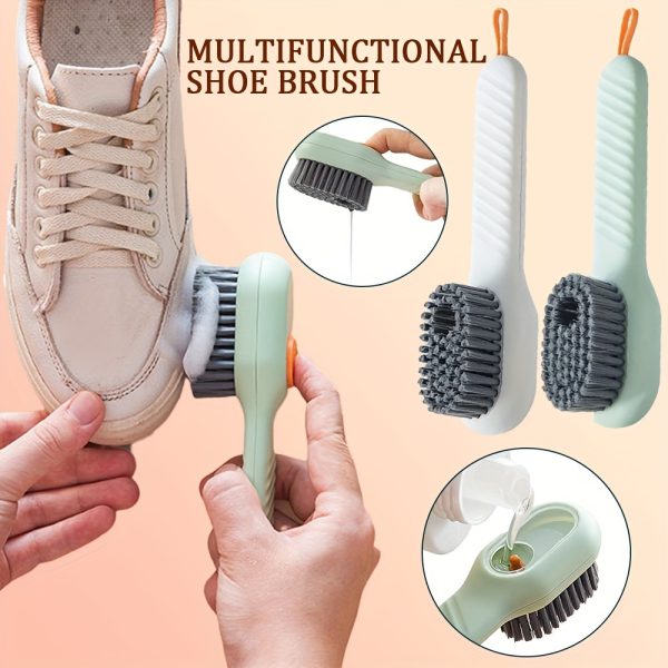 Shoe Brush with Liquid Dispensing - Image 2