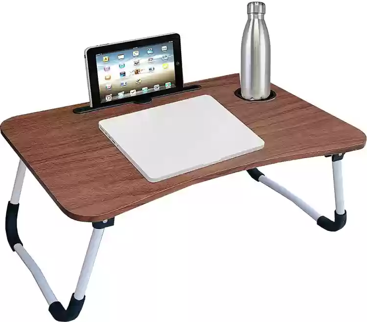 Laptop Table | Brown Color | Foldable Legs - Image 2