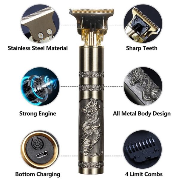 Professional T9 TrimmerHair & Beard Trimmer - Image 4