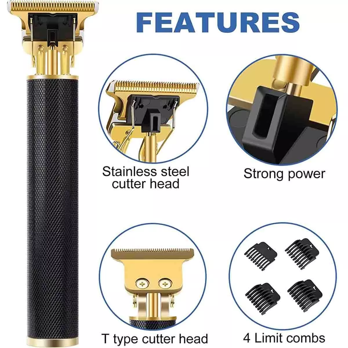 Professional T9 Hair & Beard Trimmer - Image 8