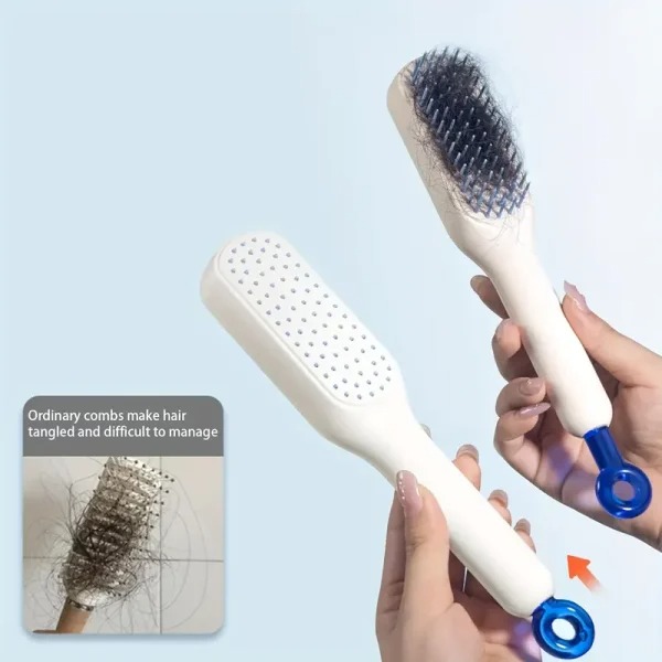 Self-Cleaning Hair Brush - Image 2