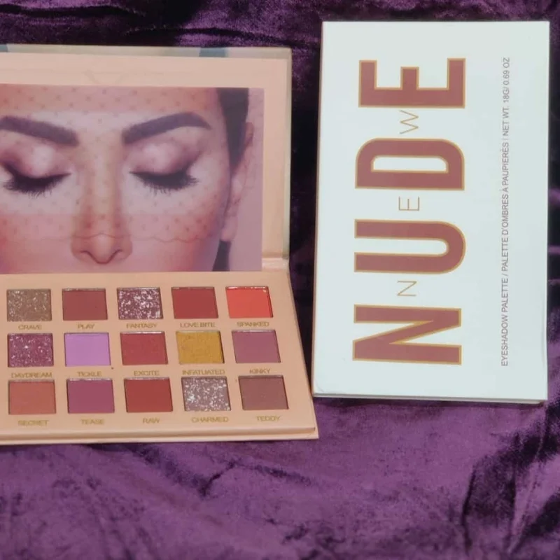 18 Colors Nude Eyeshadow Palette - Image 2