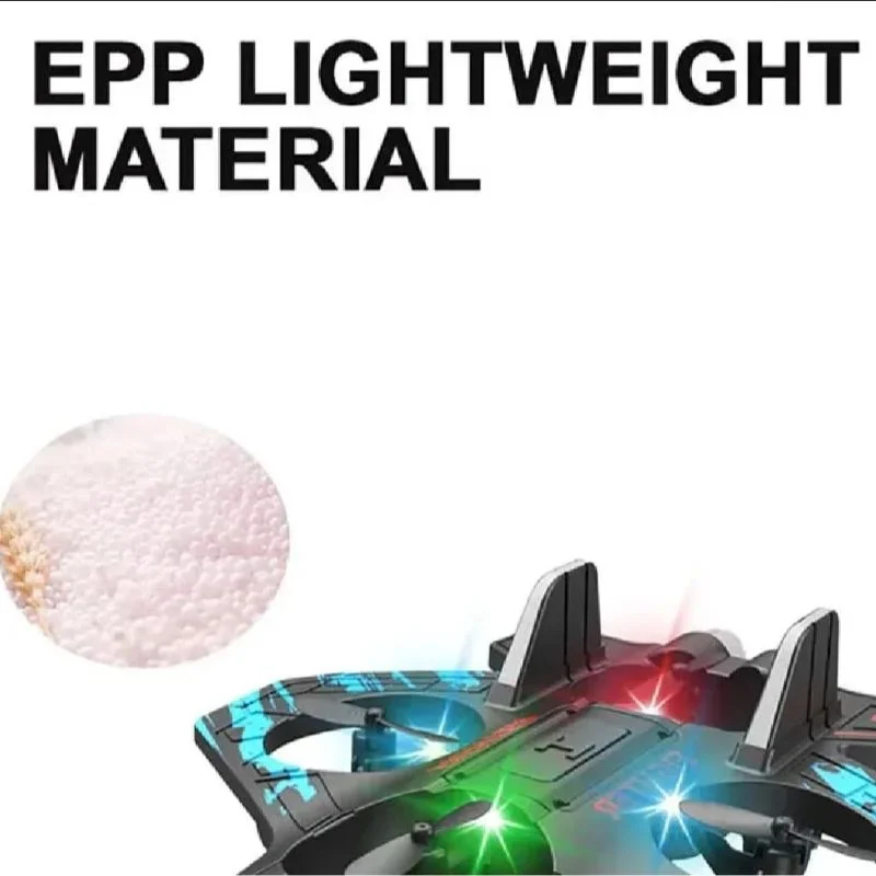 Premium RC Fighter Jet Plane 2.4 | Remote Control Foam Airplane Toy with Lights & 3D Stunt Glider - Image 5