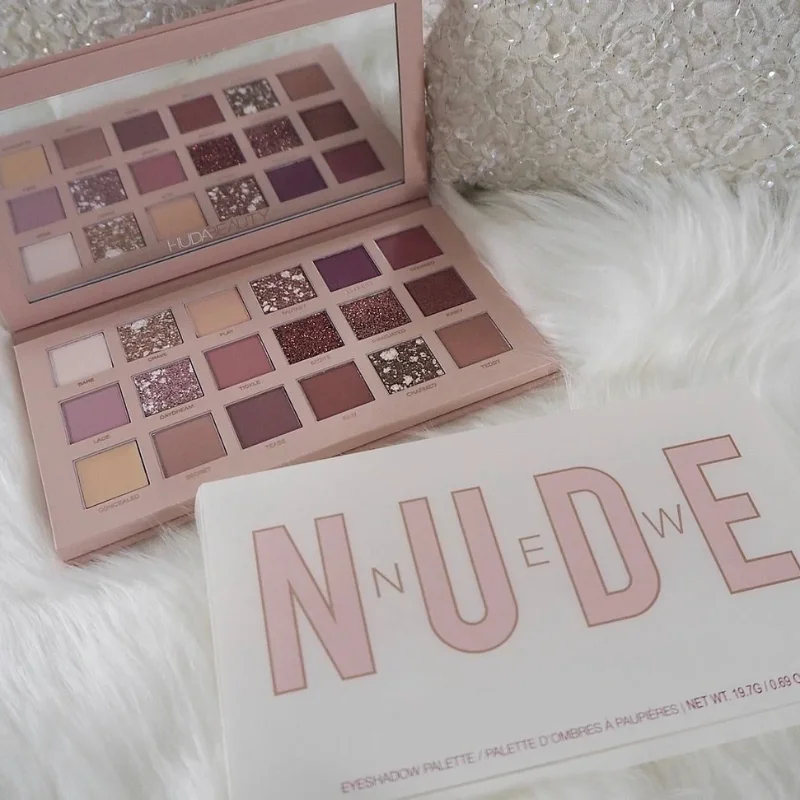 18 Colors Nude Eyeshadow Palette - Image 10