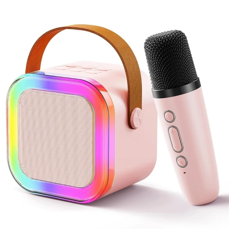 Karaoke Portable Wireless Bluetooth Speaker with Microphone Sound System - Image 7