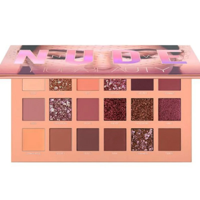 18 Colors Nude Eyeshadow Palette - Image 9