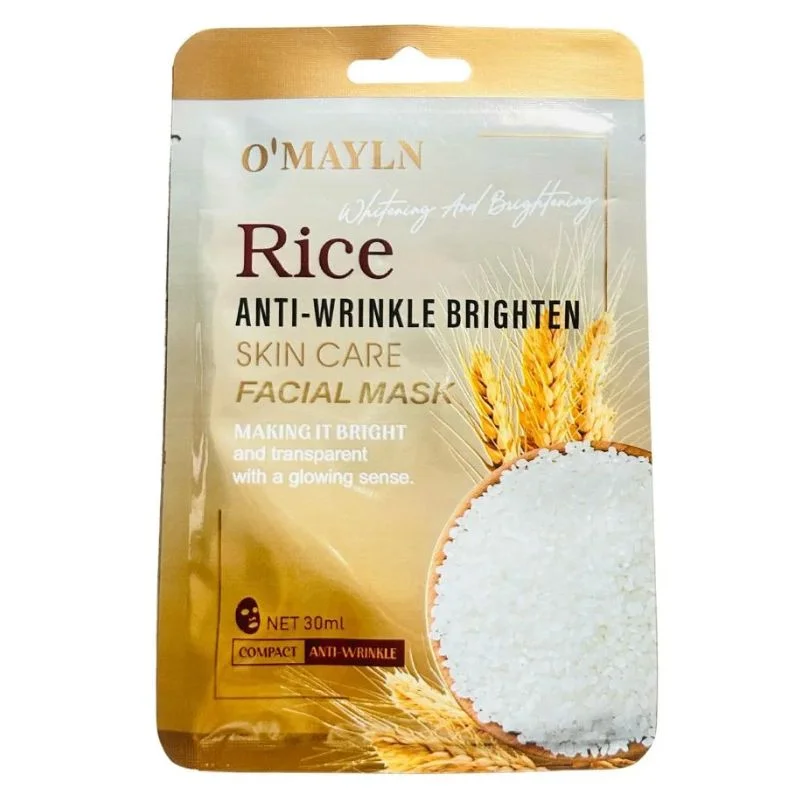 Pack of 2 | O’Mayln Rice Facial Mask - Image 4