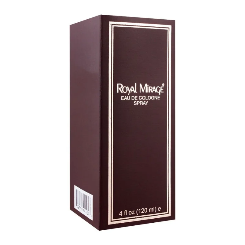 Royal Mirage Eau De Cologne Spray 120ml - Image 6