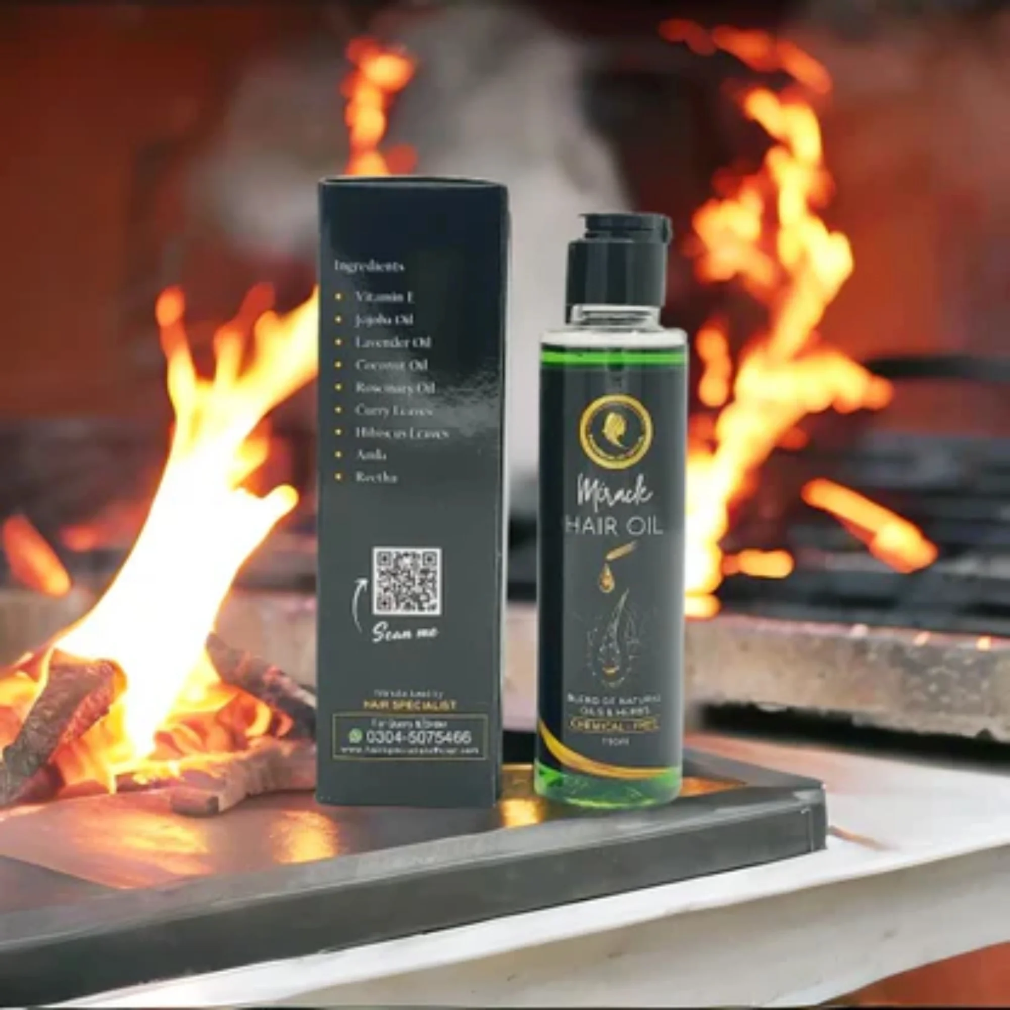 Miracle Herbal Hair Oil 150ml - Image 3