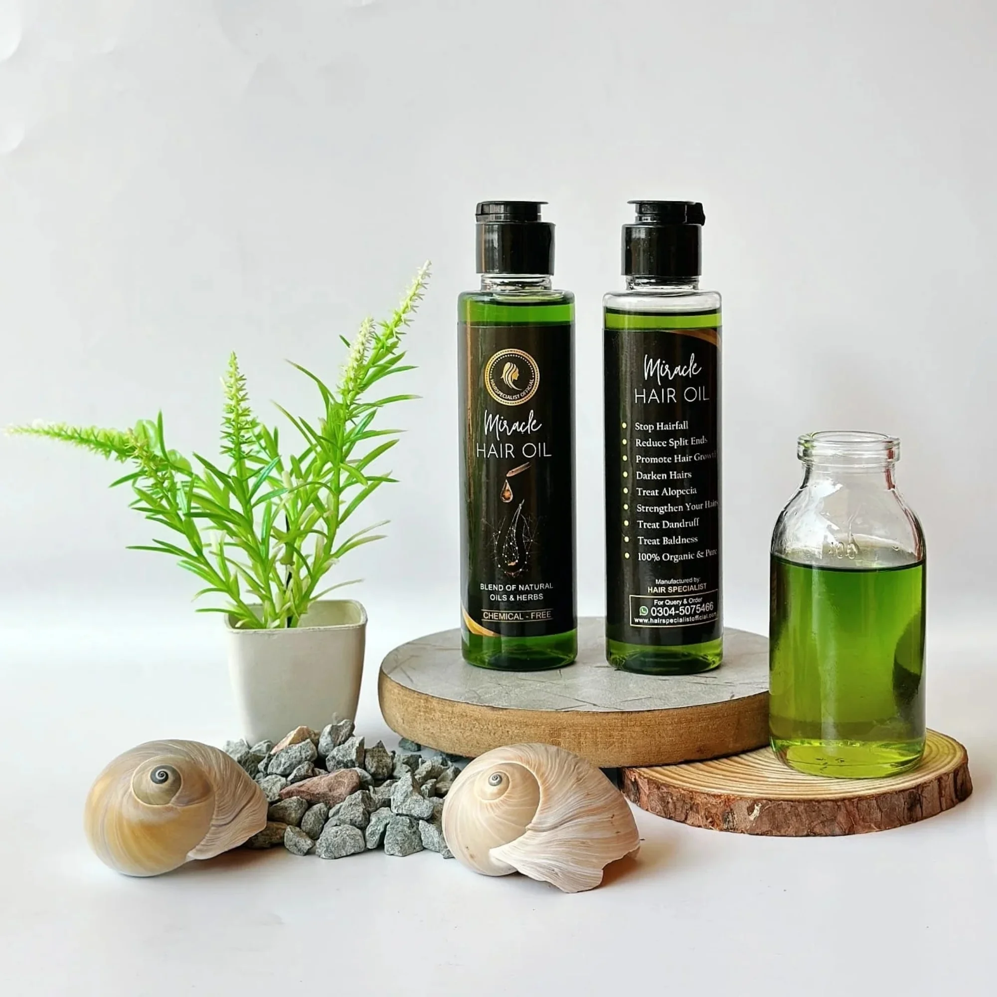 Miracle Herbal Hair Oil 150ml - Image 2