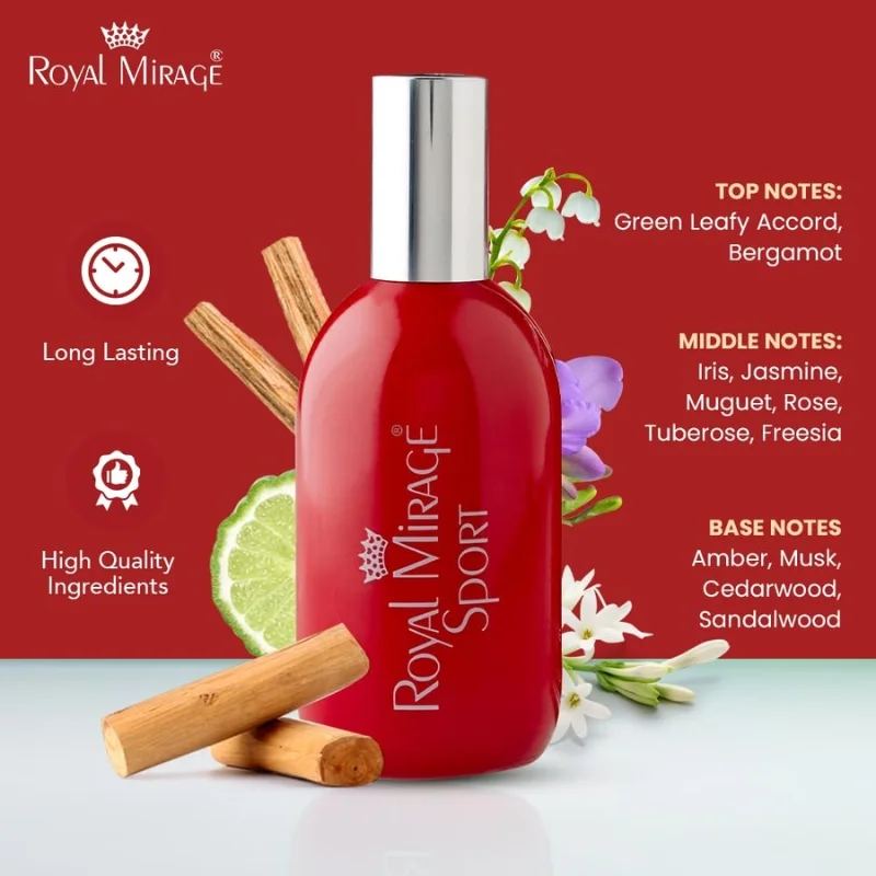 Royal Mirage Sport Eau De Cologne 120ml - Image 6