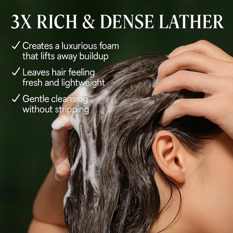 Nature-triangle-shampoo-bar-plant-based-herbal-hair-growth-soap - Image 6