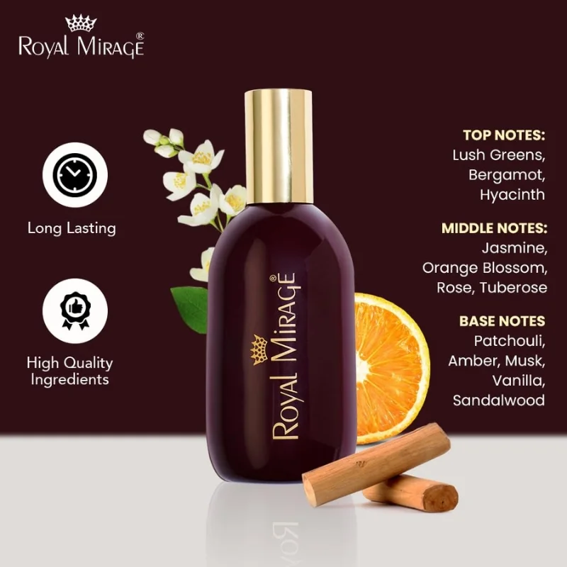 Royal Mirage Eau De Cologne Spray 120ml - Image 4
