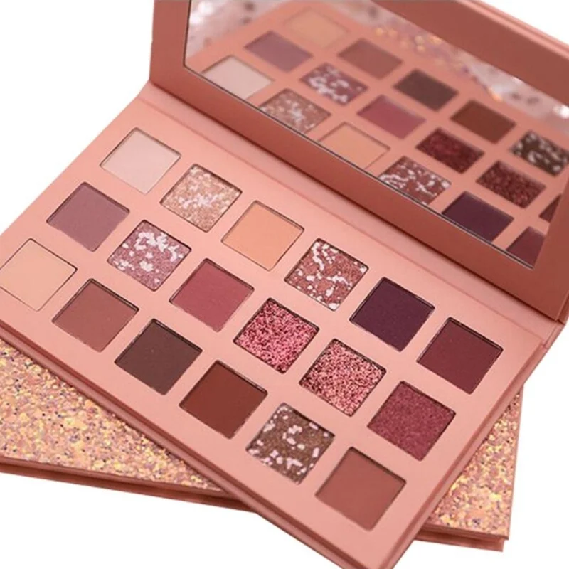18 Colors Nude Eyeshadow Palette - Image 4