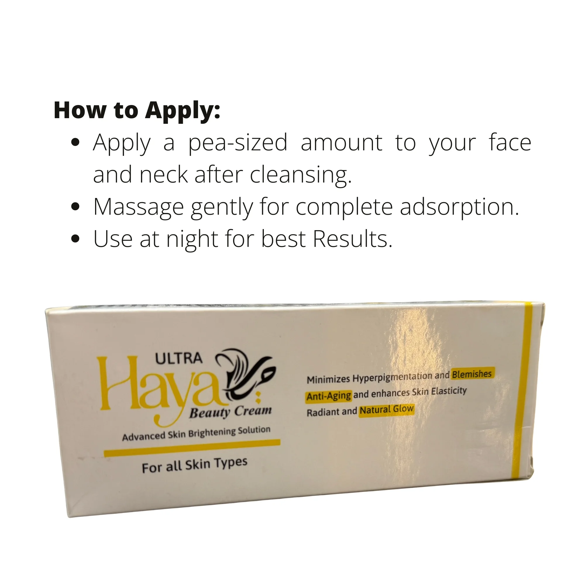 Haya Ultra Beauty Cream 30gm - Image 7