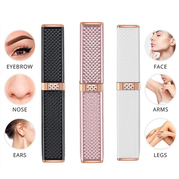 2-in-1 Flawless Facial Hair Remover & Eyebrow Trimmer - Image 5
