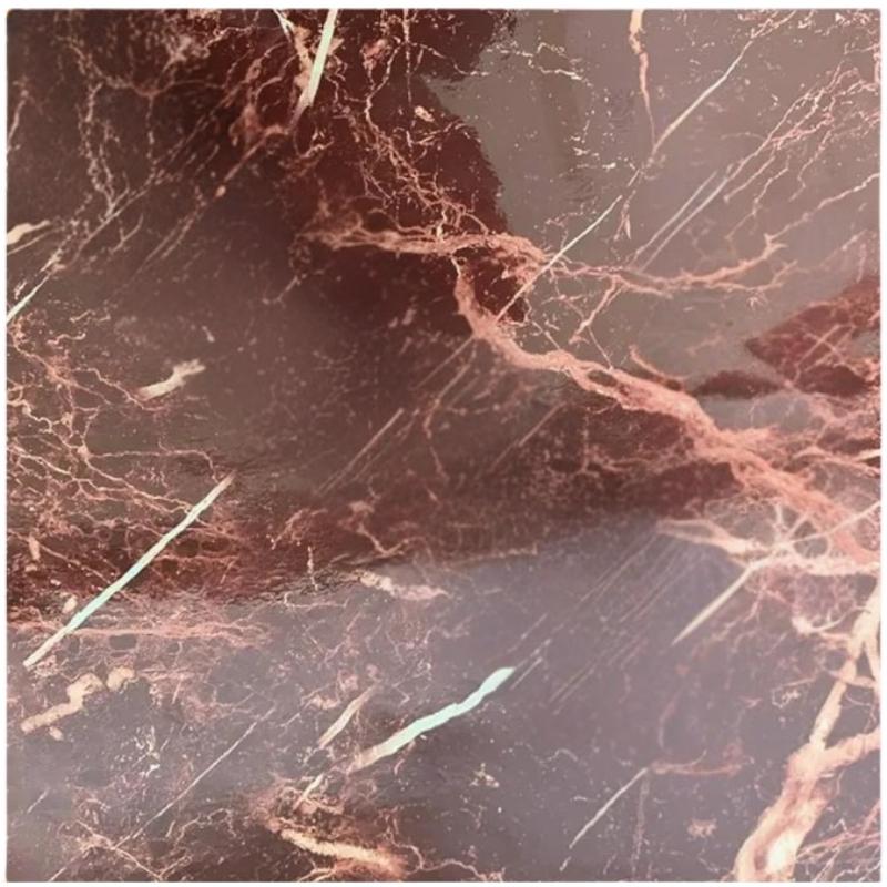Autumn Brown | Marble Sheet Sticker 60x200cm | Waterproof Self-Adhesive PVC Wallpaper for Furniture Walls - Image 2