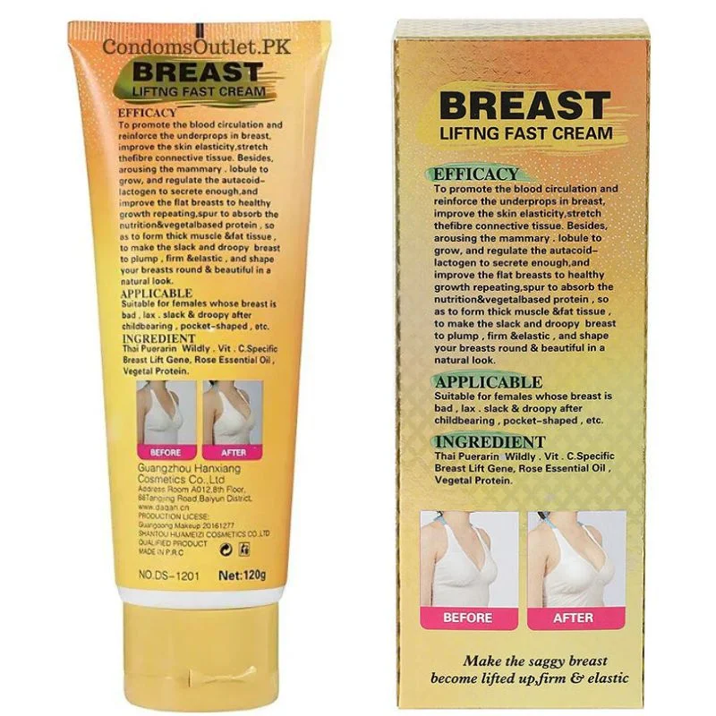 Daqan Papaya Extract Breast Enlarging Cream | Organic Breast Enhancement & Skin Elasticity Booster - Image 2