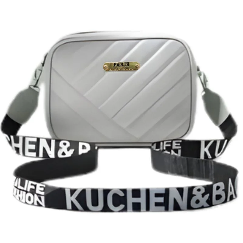 Gray Leather Handbag - Image 2
