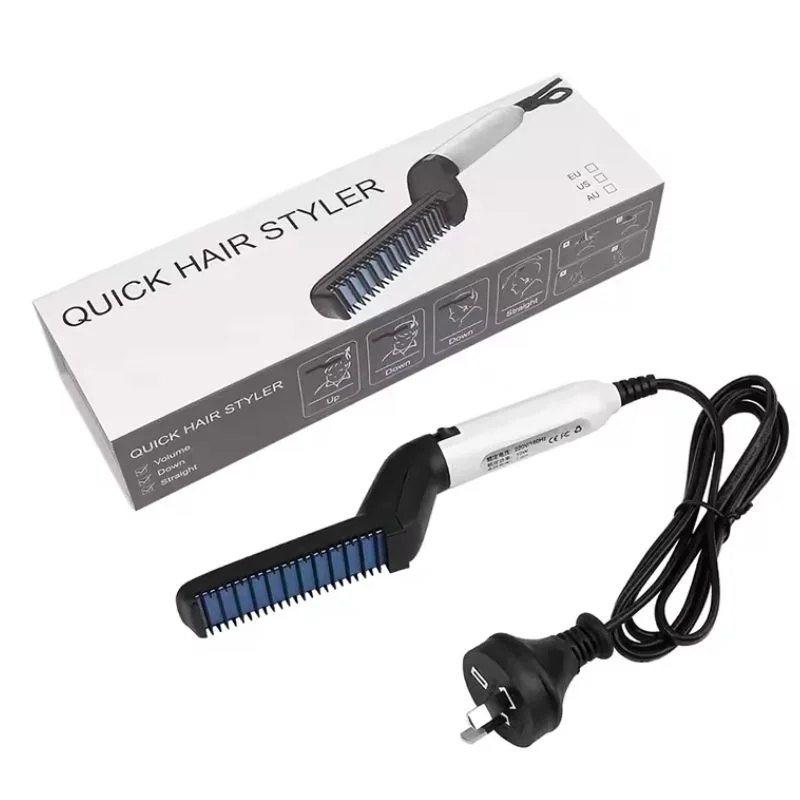 Hair & Beard Straightener Comb for Men - Image 4