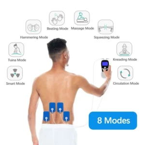 Digital Multifunctional Massager | Model  BLD-610  | Multifunctional Electric Pulse Massager for Pain Relief, Muscle Relaxation & Body Massage
