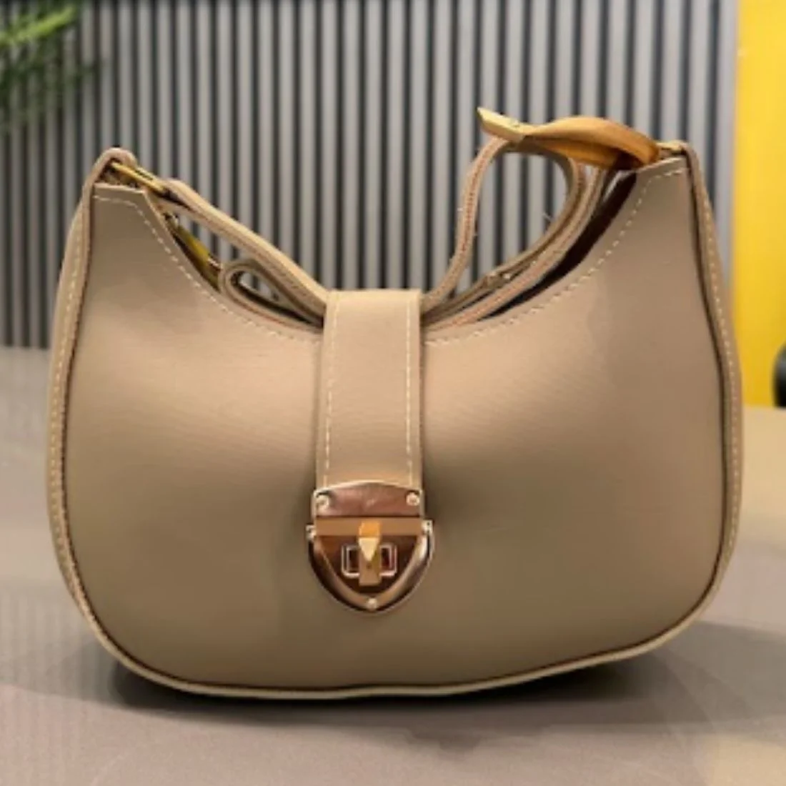 Luxury Shoulder Bag for Women | Skin Color - Image 5
