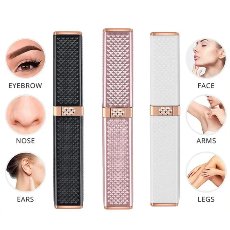 2-in-1 Flawless Facial Hair Remover & Eyebrow Trimmer - Image 2