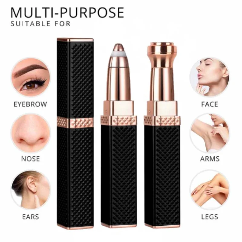 2-in-1 Flawless Facial Hair Remover & Eyebrow Trimmer - Image 3